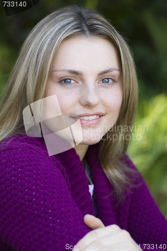 Image of Portrait of Teen Girl