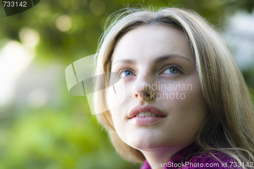 Image of Portrait of Teen Girl