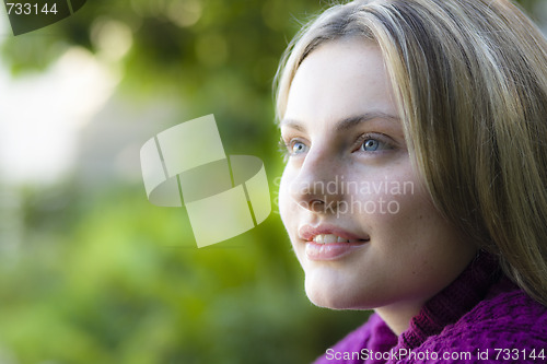 Image of Portrait of Teen Girl