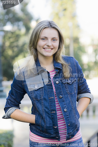 Image of Portrait of Teen Girl