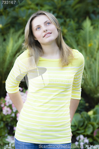 Image of Teen Girl Outdoors