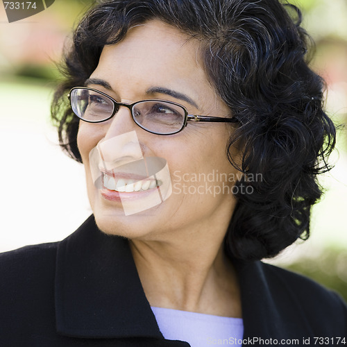 Image of Smiling Businesswoman