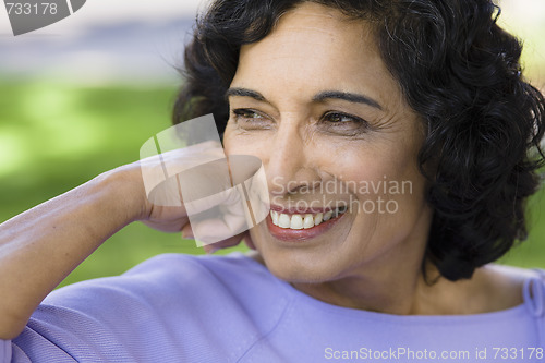 Image of Smiling Indian Woman