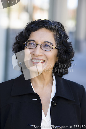 Image of Smiling Businesswoman