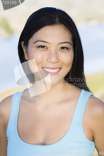 Image of Portrait of Young Woman