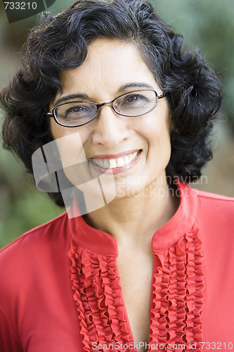 Image of Smiling Indian Woman