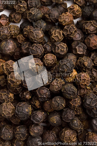 Image of texture black pepper