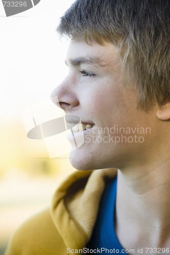 Image of Teen Boy In Park