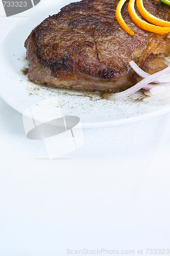 Image of beef ribeye steak