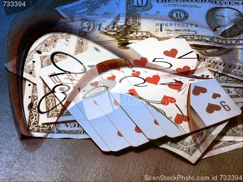 Image of time and poker