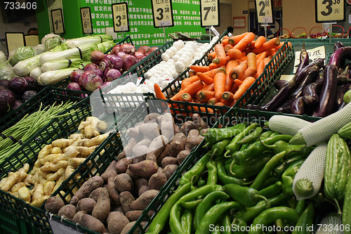 Image of vegetable market