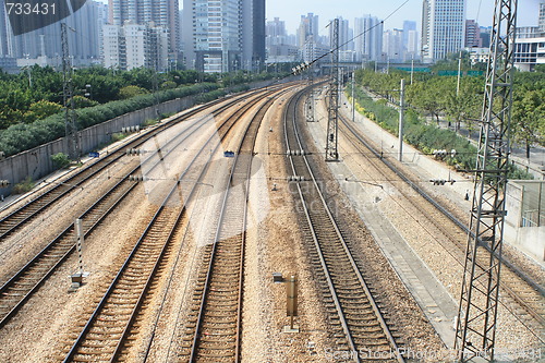 Image of railway in guangzhou