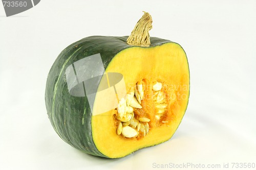 Image of Green pumpkin. 