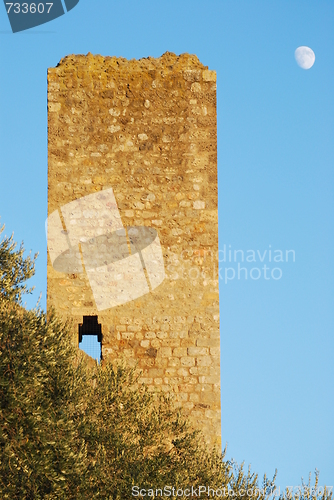 Image of The city wall of Monteriggioni