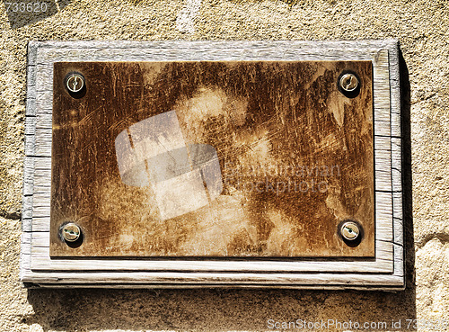 Image of Vintage street sign