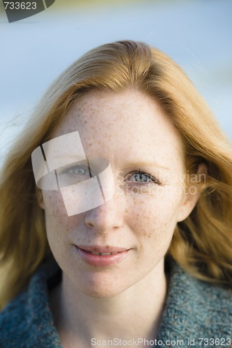 Image of Woman Outdoors