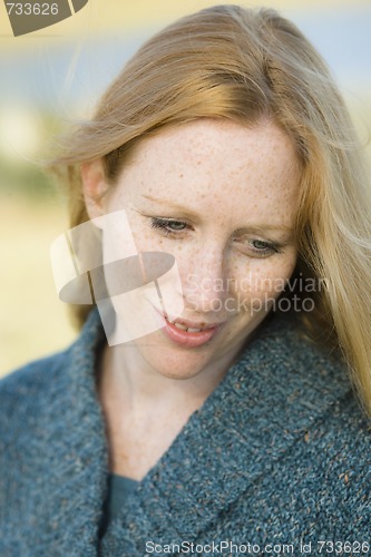 Image of Woman Outdoors