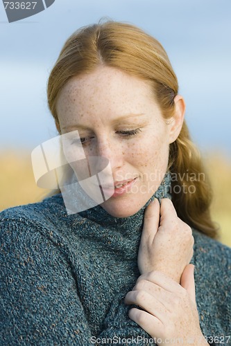 Image of Woman Outdoors