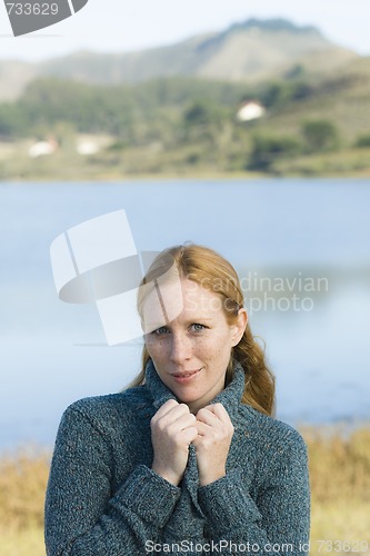 Image of Woman Outdoors