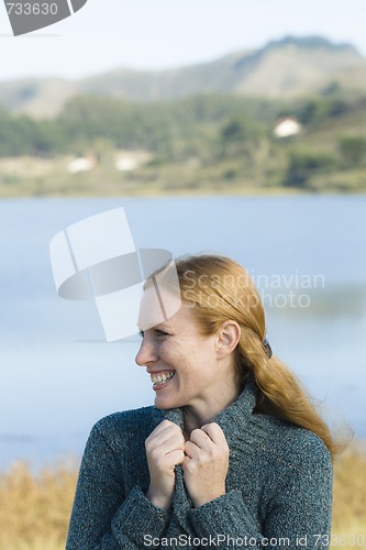 Image of Woman Outdoors