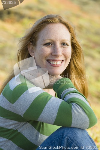 Image of Woman Outdoors