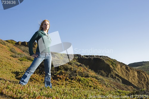 Image of Woman Outdoors