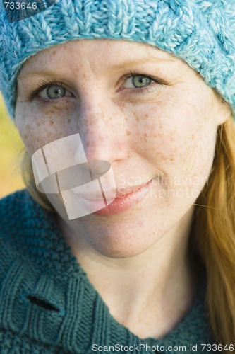 Image of Woman Outdoors