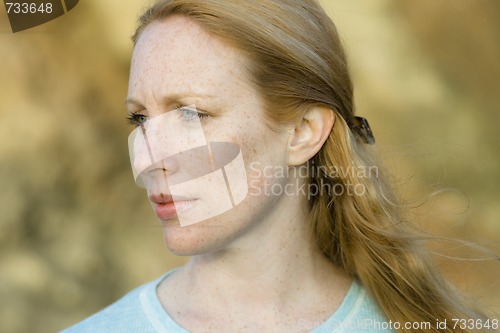 Image of Woman Outdoors