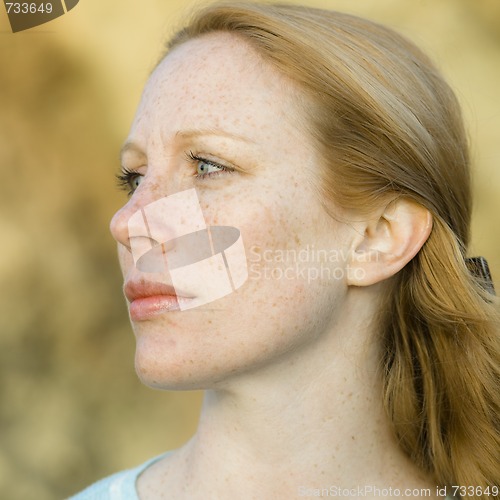 Image of Woman Outdoors