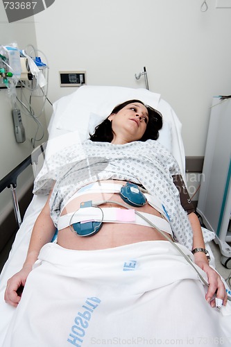 Image of Pregnant woman in triage test