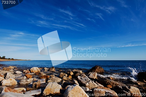 Image of stony beach