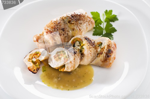 Image of Stuffed chicken