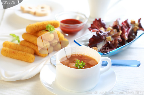 Image of Red cabbage soup