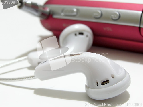 Image of player headphones