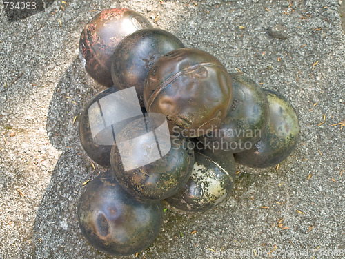 Image of cannon balls