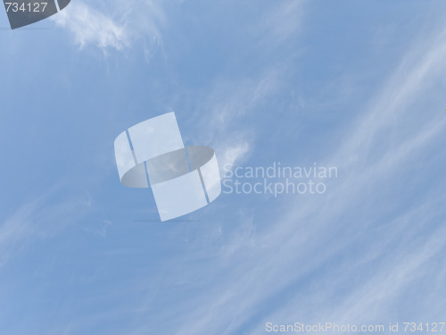 Image of blue sky