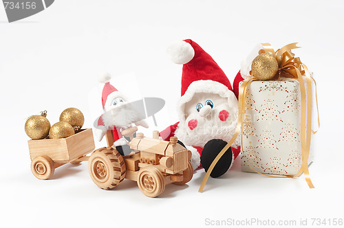 Image of Christmas toys