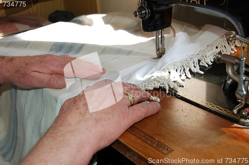 Image of the sewing 