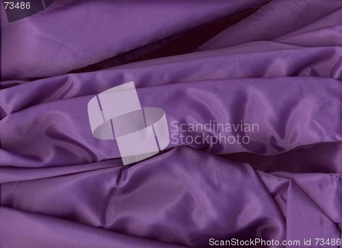 Image of Purple silk