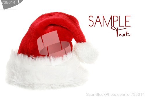 Image of Santa Clause Hat With Copyspace