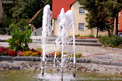 Image of the fountain