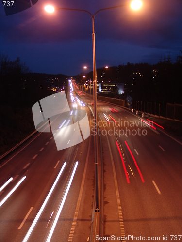 Image of Road by night