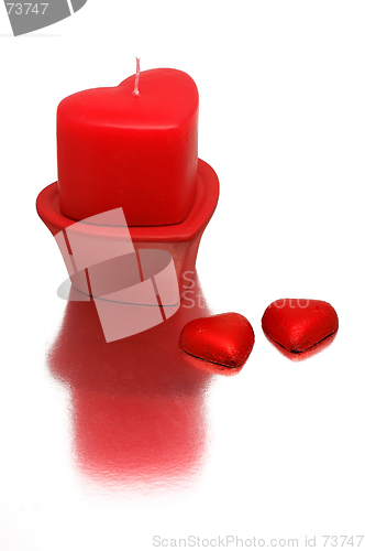 Image of Valentine candle