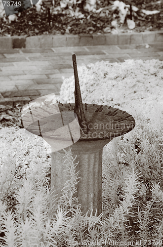 Image of Infrared Garden Sundial