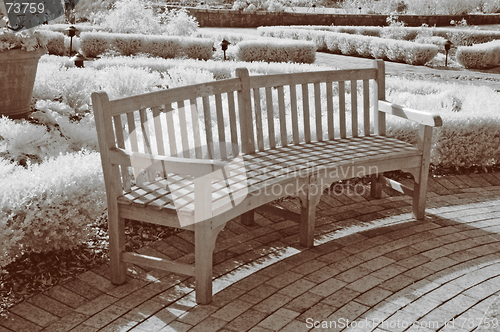 Image of Infrared Garden Bench