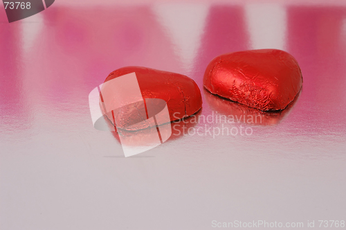 Image of Two valentine sweets