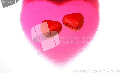 Image of Two valentine sweets