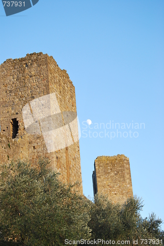 Image of City walls of Monteriggioni