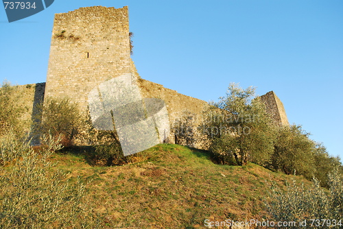 Image of City walls of Monteriggioni