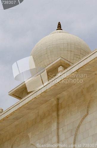 Image of Dome of Jaigurudeo temple, Delhi-Agra highway, India